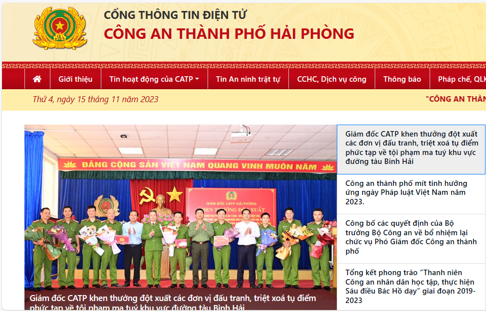 Các quy định về cung cấp thông tin của lực lượng CAND trên môi trường mạng chính thức có hiệu lực thi hành